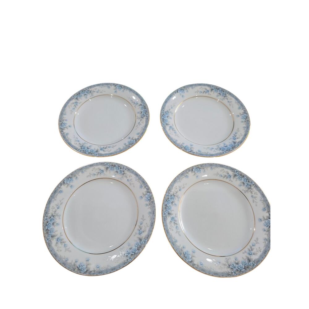 Set of 4 NORITAKE AVALON 3390 PHILLIPINES FINE CHINA Bread Plate